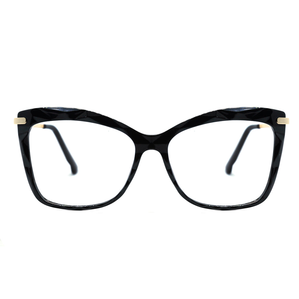 Wee Bia W0144 Preto e Dourado Brilho - Lente 5,5 cm