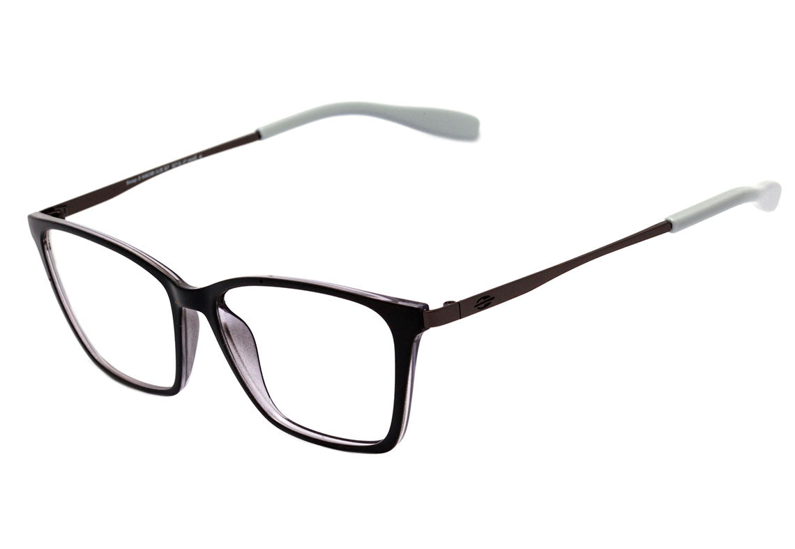 Mormaii Swap 3 Clip On Cinza e Lilás Translúcido Brilho / Cinza Degradê Polarizado - Lente 5,7 cm - Grau