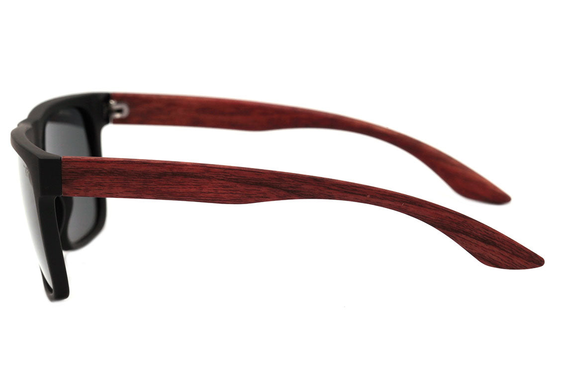 Wee W0156 Preto e Marrom Fosco/ Cinza Polarizado Lente 5,4 cm