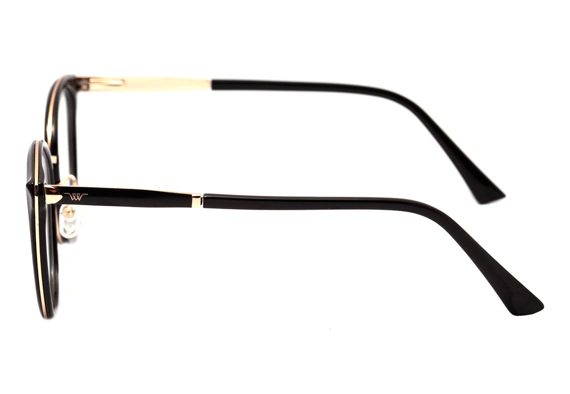 Wee W0155 Preto E Dourado Brilho Lente 5,2 Cm