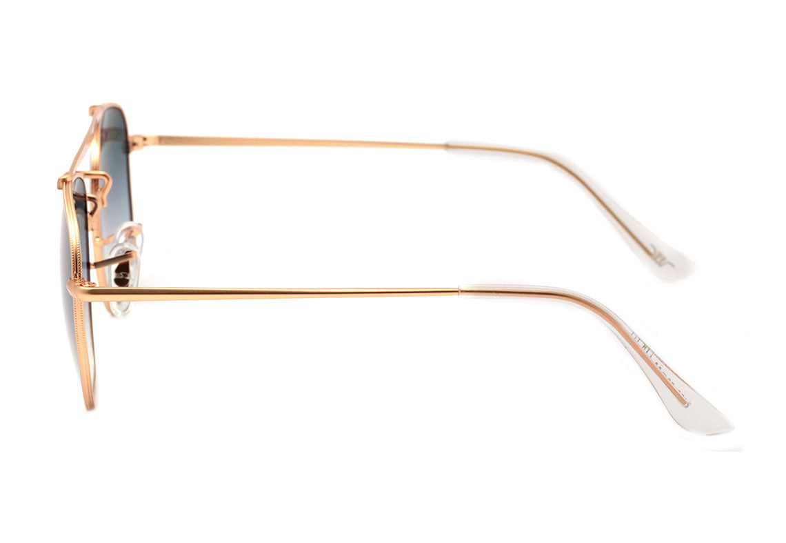 Wee W0160 Dourado Fosco / Azul Degradê - Lente 5,2 cm