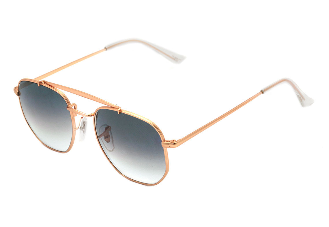 Wee W0160 Dourado Fosco / Azul Degradê - Lente 5,2 cm