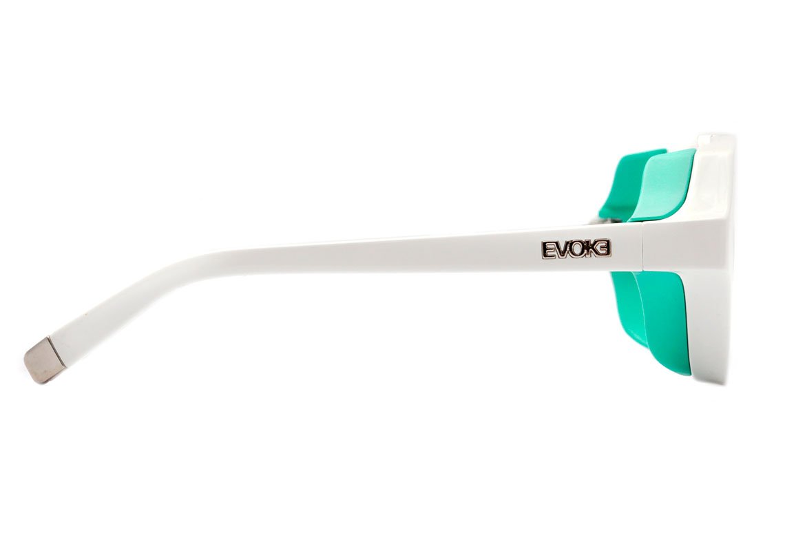 Evoke Avalanche B01 White Shine / Silver Flash Unico - 53 mm