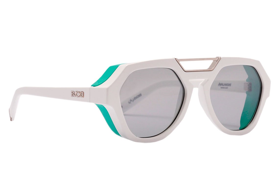 Evoke Avalanche B01 White Shine / Silver Flash Unico - 53 mm