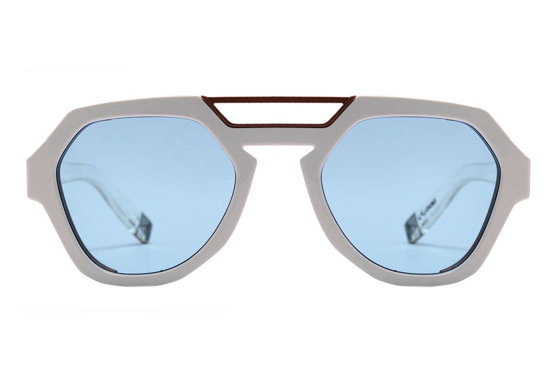 Evoke Avalanche BT01 White Crystal Shine / Copper Blue Total Unico - 53 mm