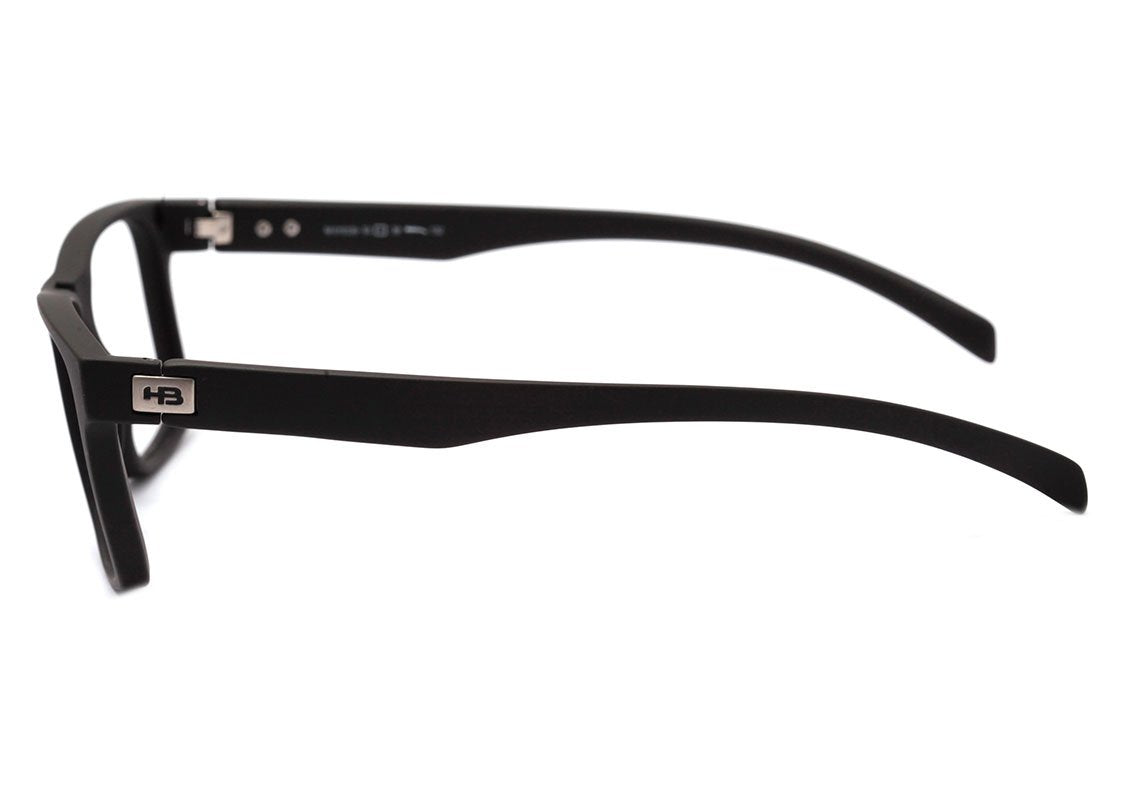 HB Polytech 0339 Clip On Matte Black / Gray Polarized - Lente 5,3 cm - Grau