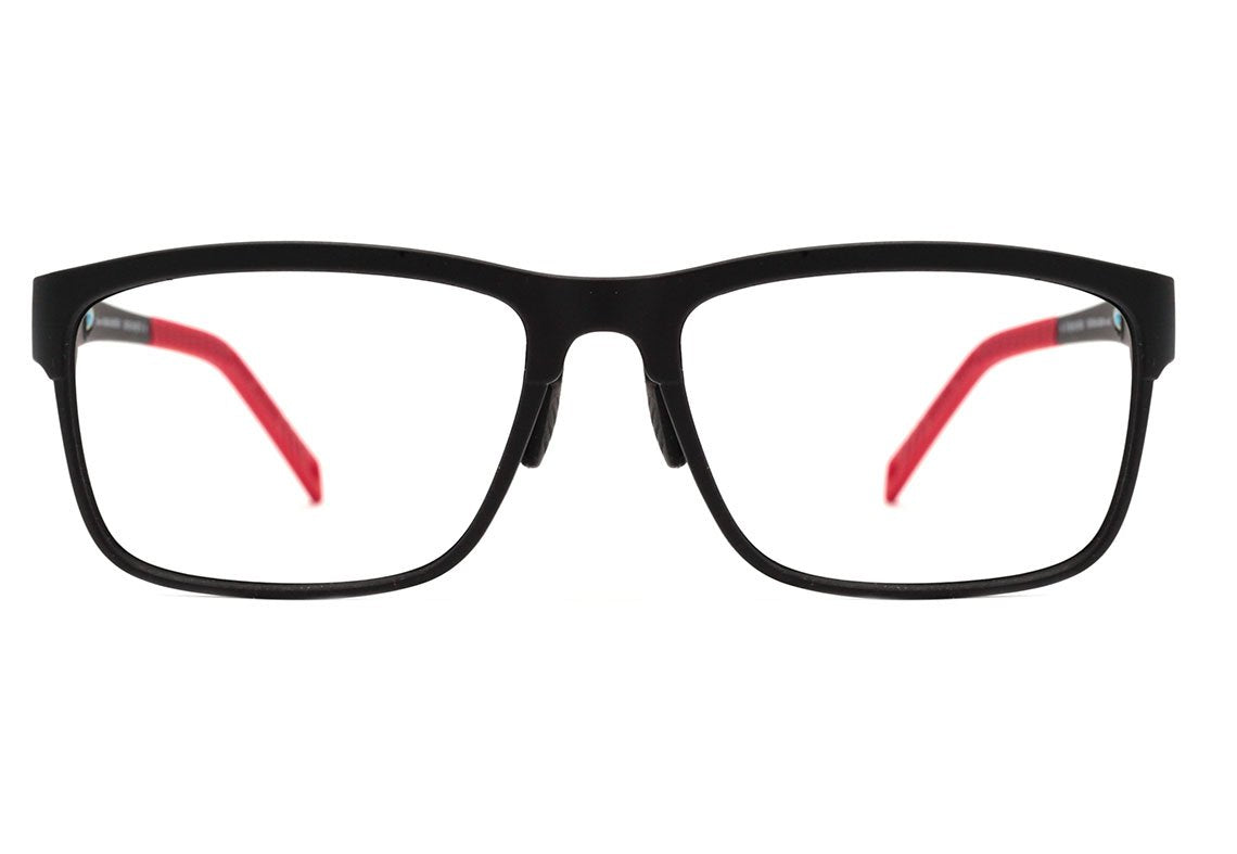 Mormaii Denver Preto e Vermelho Fosco - Lente 5,8 cm - Grau