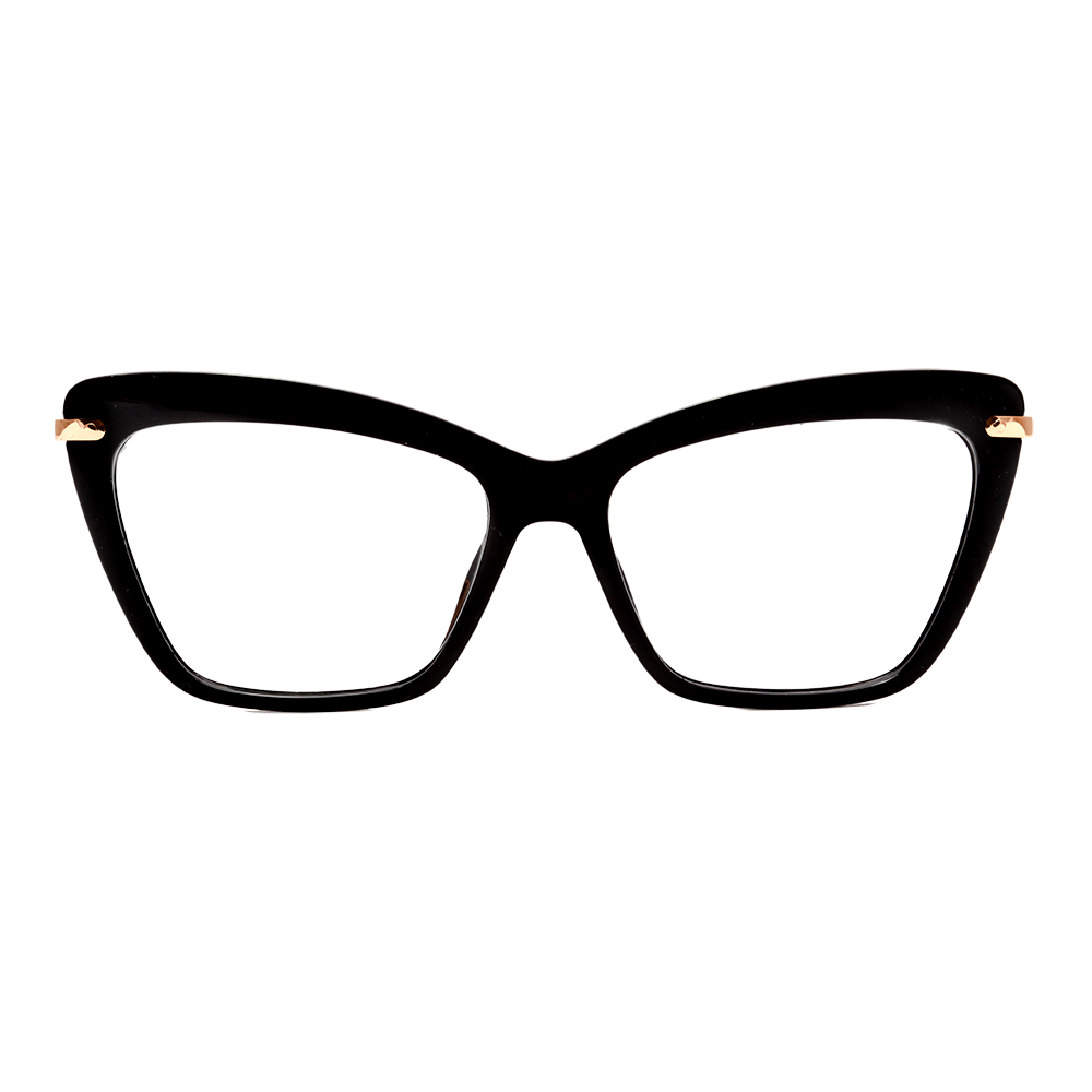 Wee W0197 Preto e Dourado Brilho - Lente 5,3 cm