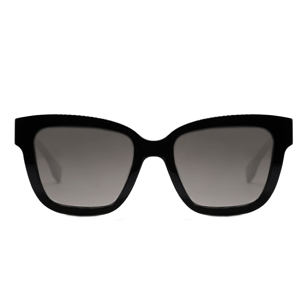 Evoke EVK 34 A01 Black Shine / Gray Degradê Unico - 53 mm