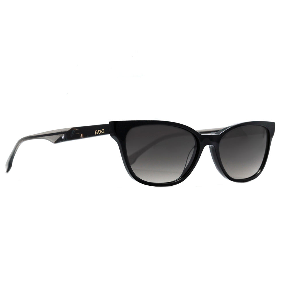 Evoke EVK 33 A01 Black Shine / Gray Degradê Unico - 56 mm