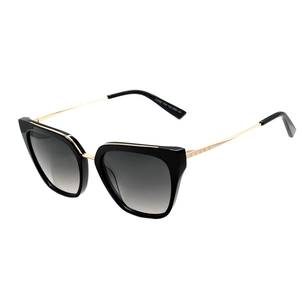 Evoke For You DS60 A01 Black Shine / Gray Gradiente Unico - 54 mm - Sol