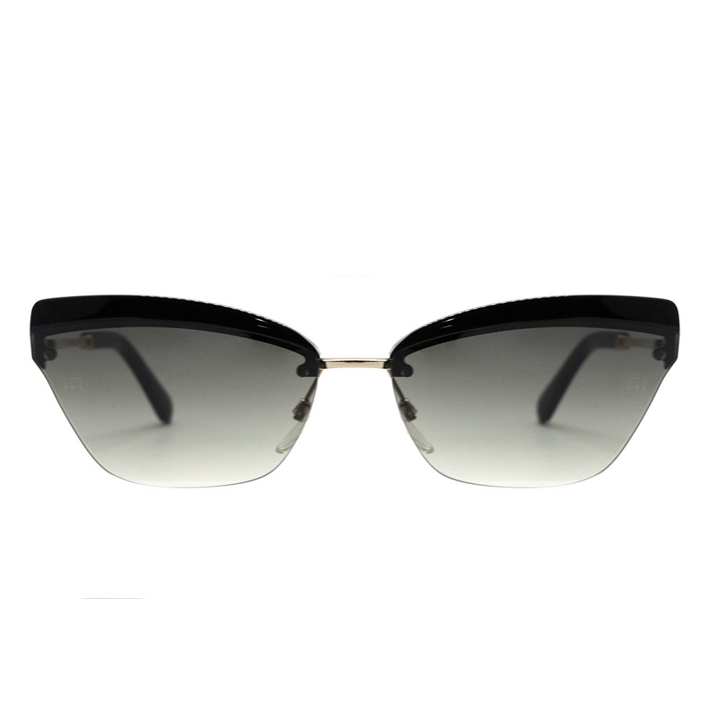 Ana Hickmann AH 3210 04A Preto e Dourado / Preto Degradê Unico - Lente 5,6 cm