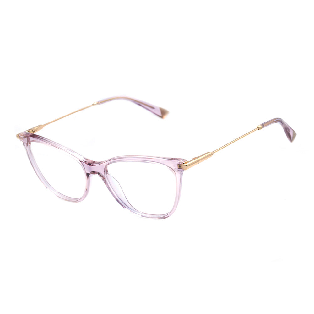 Ana Hickmann AH 6407 T02 Rosa Transparente Brilho - Lente 5,3 cm