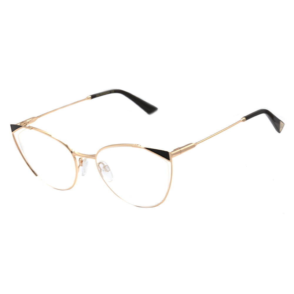Ana Hickmann AH 1404 01B Dourado e Marrom Brilho - Lente 5,4 cm