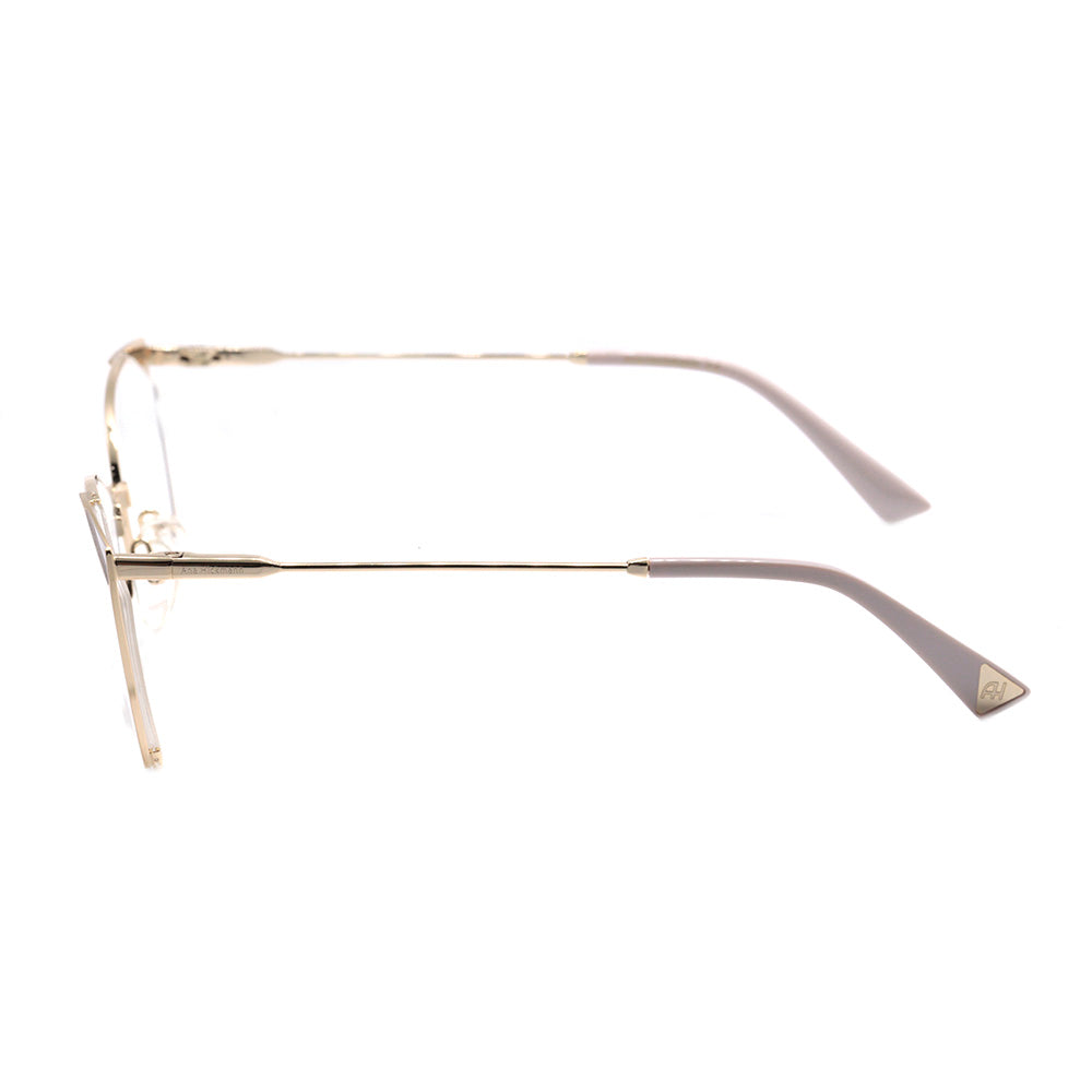 Ana Hickmann AH 1403 05A Dourado e Creme - Lente 5,4 cm
