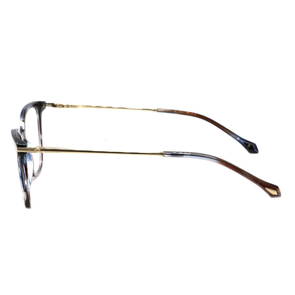 Ana Hickmann AH 6374 E03 Marrom Mesclado Brilho - Lente 5,1 cm - Grau