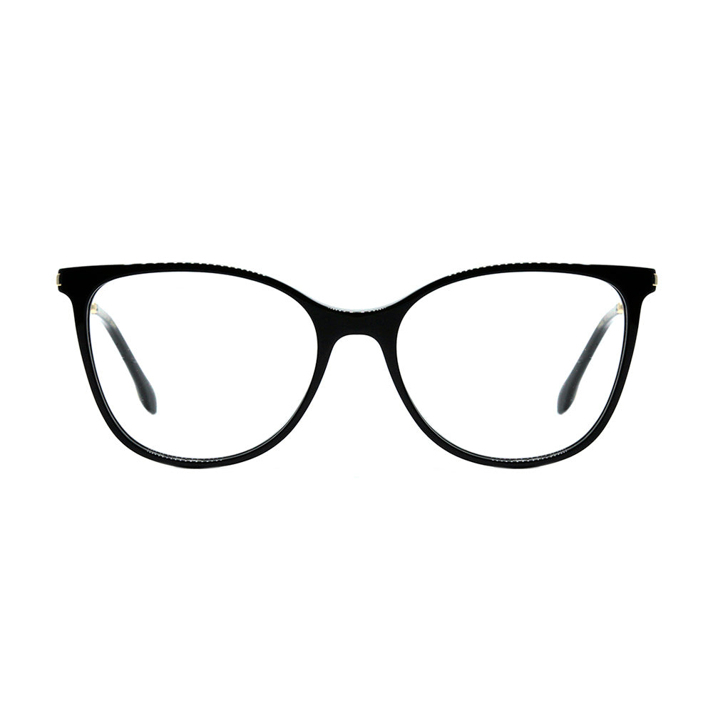 Ana Hickmann AH 6388 A01 PRETO BRILHO E DOURADO 54 mm