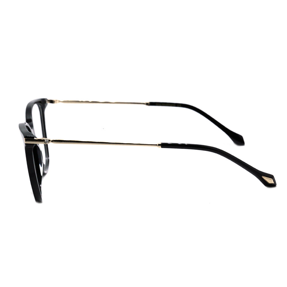 Ana Hickmann AH 6388 A01 PRETO BRILHO E DOURADO 54 mm