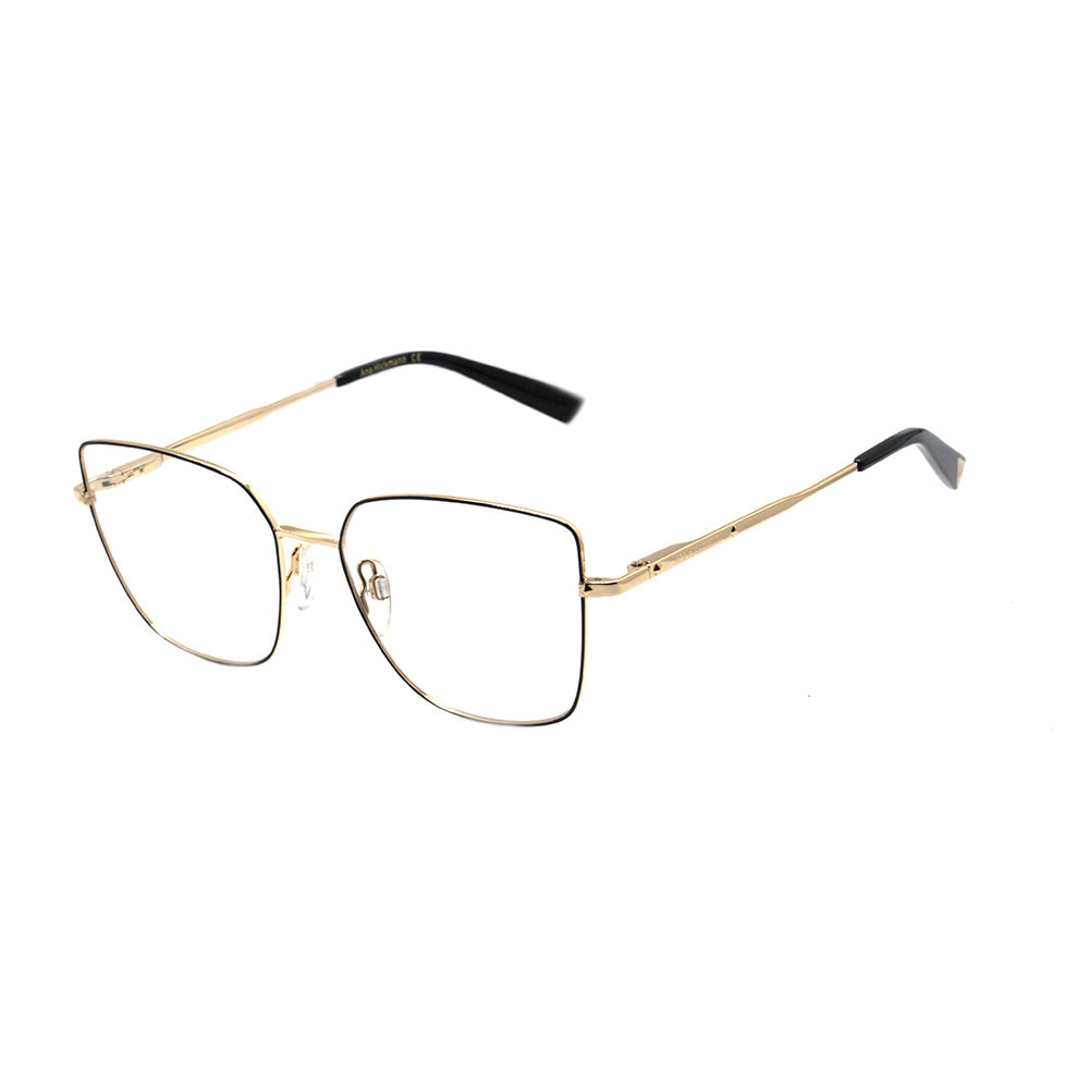 Ana Hickmann AH 1382 09A Preto e Dourado Brilho - Lente 5,5 cm