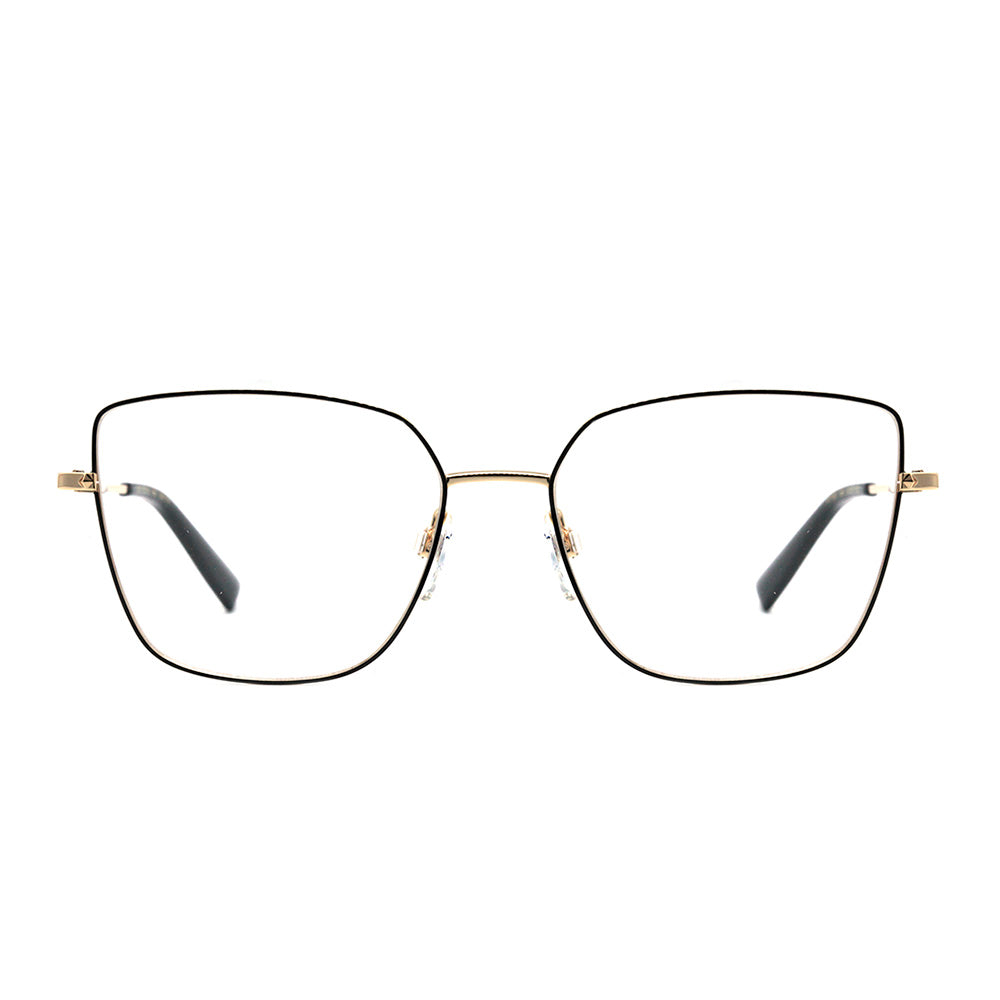 Ana Hickmann AH 1382 09A Preto e Dourado Brilho - Lente 5,5 cm