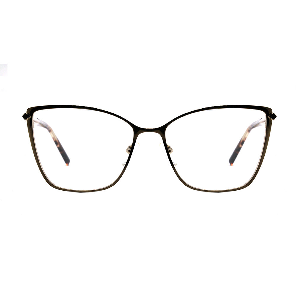 Ana Hickmann AH 1395 01A Dourado e Marrom Mesclado - Lente 5,6 cm