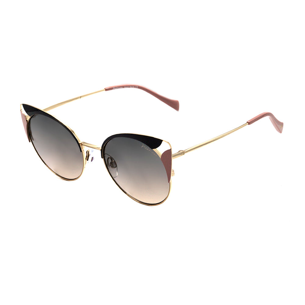 Hickmann HI 3102 09B Dourado e Rosa / Preto Degradê Unico - 53 mm - Sol