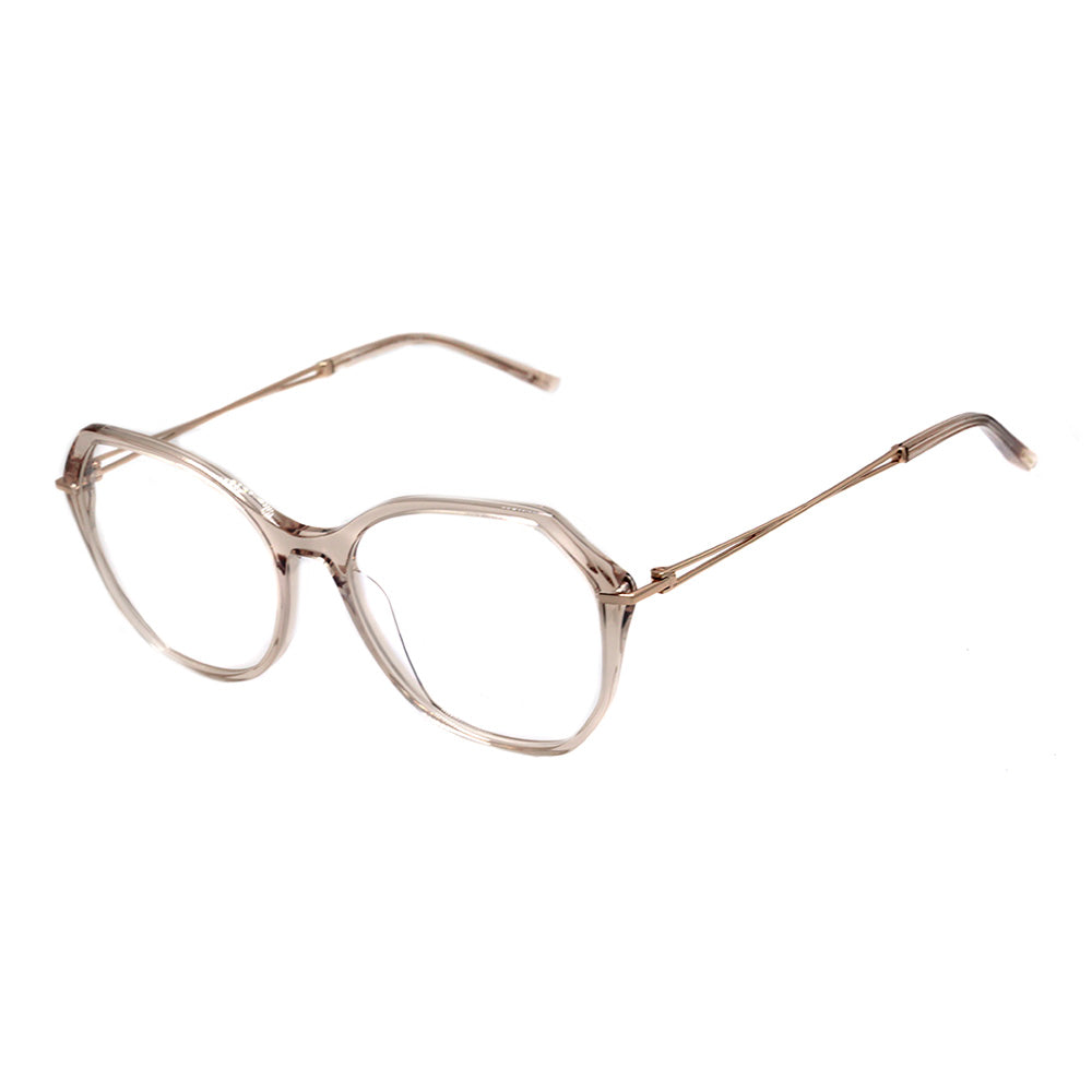 Hickmann HI6143F T01 ROSA TRANSPARENTE E DOURADO 53 mm