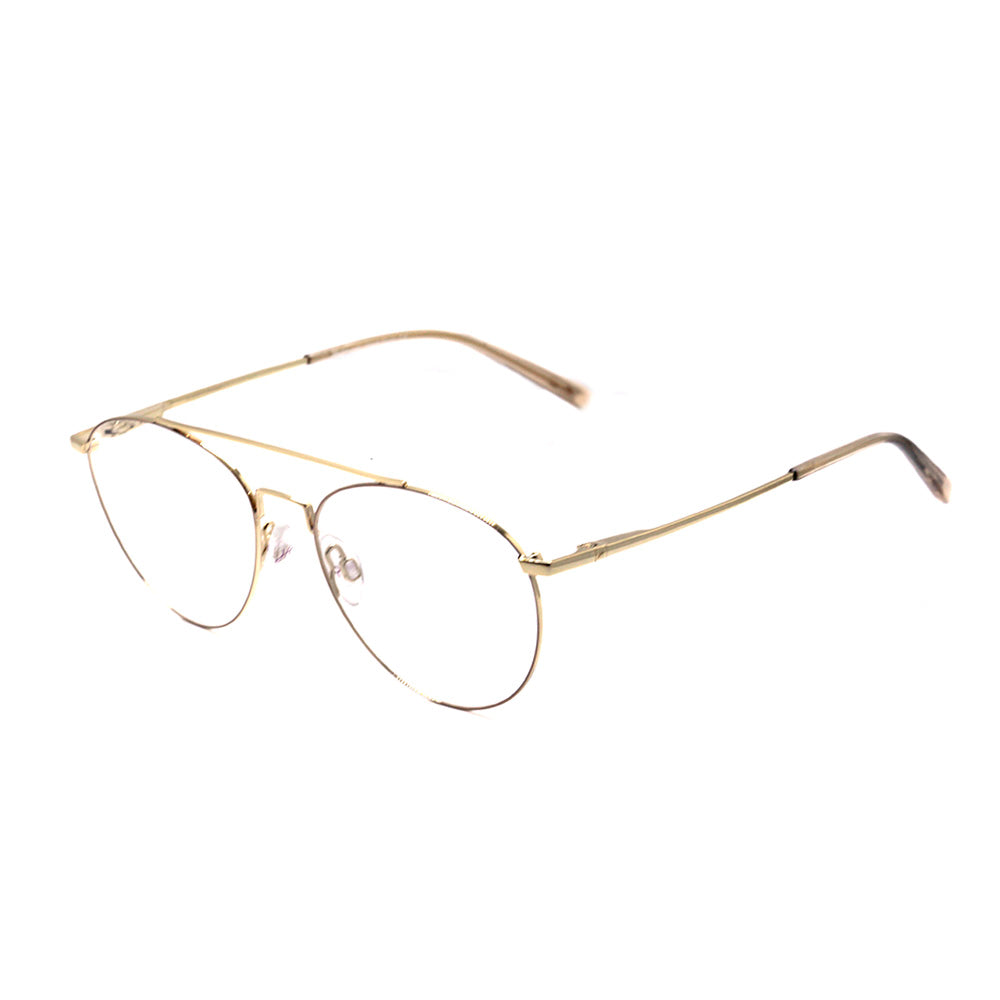 Hickmann HI 1079 01A Dourado e Marrom Transparente Brilho - 52 mm - Grau