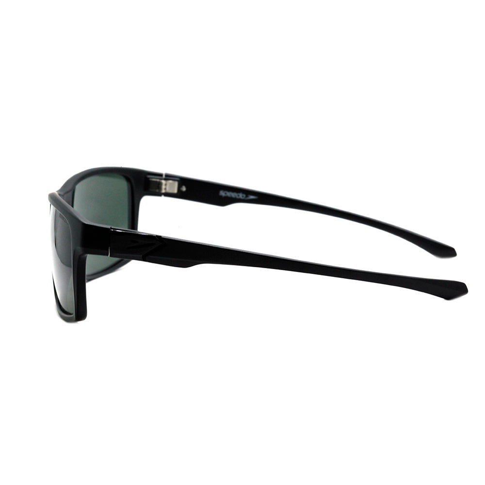 Speedo Circuit A01 PRETO FOSCO/ VERDE POLARIZADO UNICO
