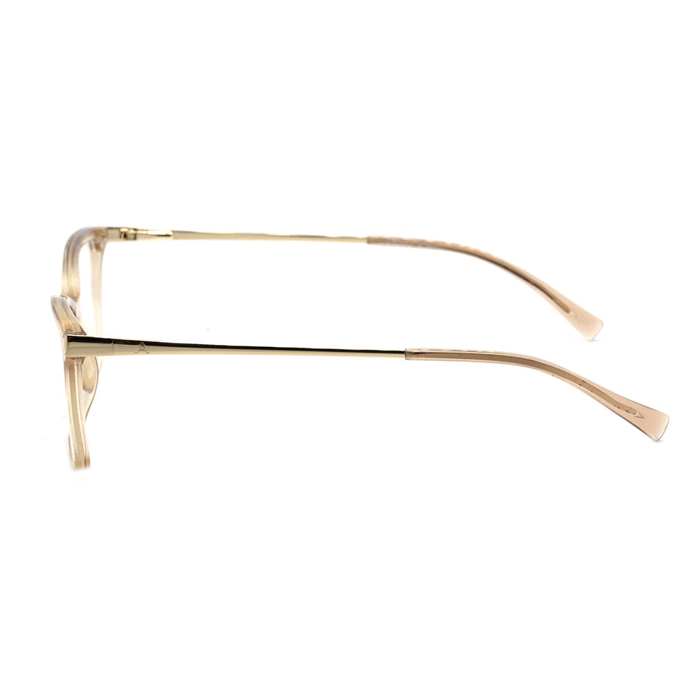 Atitude AT 6221 I T04 NUDE TRANSPARENTE E DOURADO Lente 5,3 cm - Grau