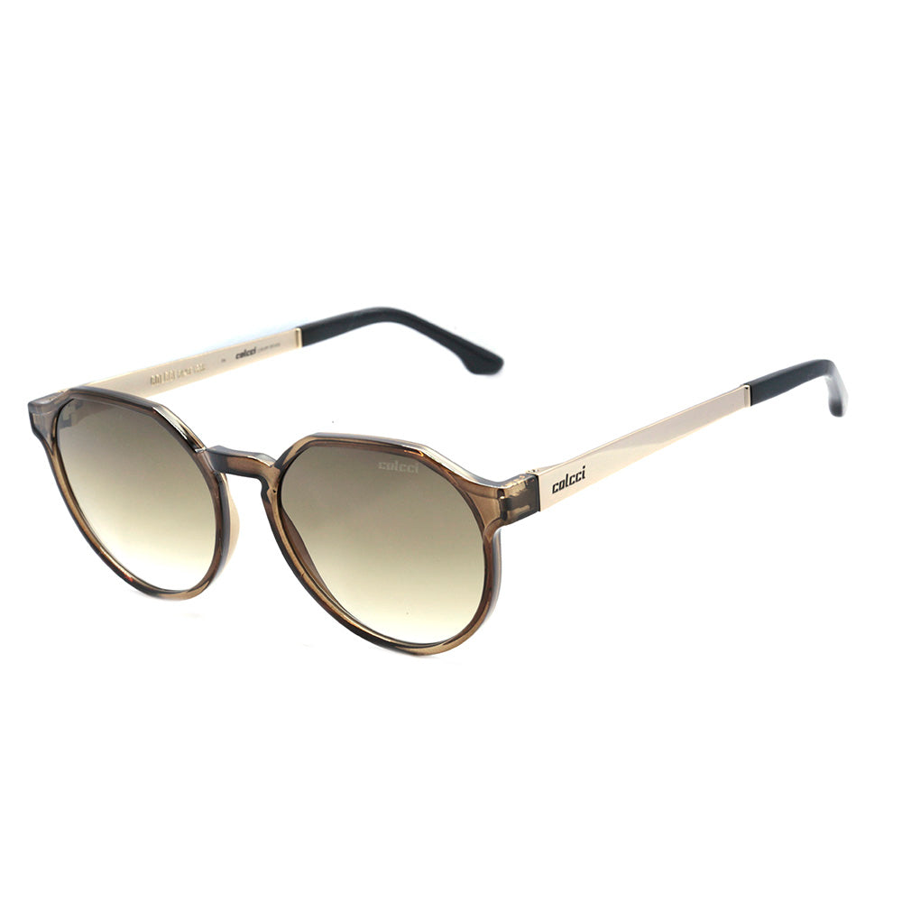Colcci Noa Marrom Translúcido / Marrom Degradê Unico - 53 mm