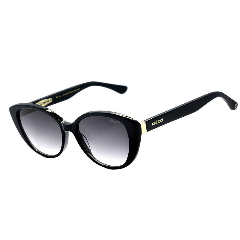 Colcci Lara Preto Brilho / Cinza Degradê Unico - 53 mm