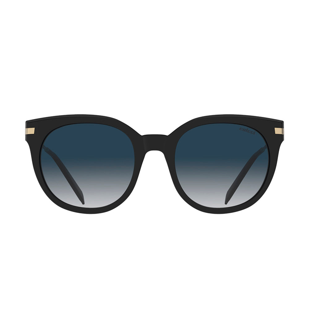 Colcci Mel Preto Brilho / Azul Degradê Unico - 55 mm