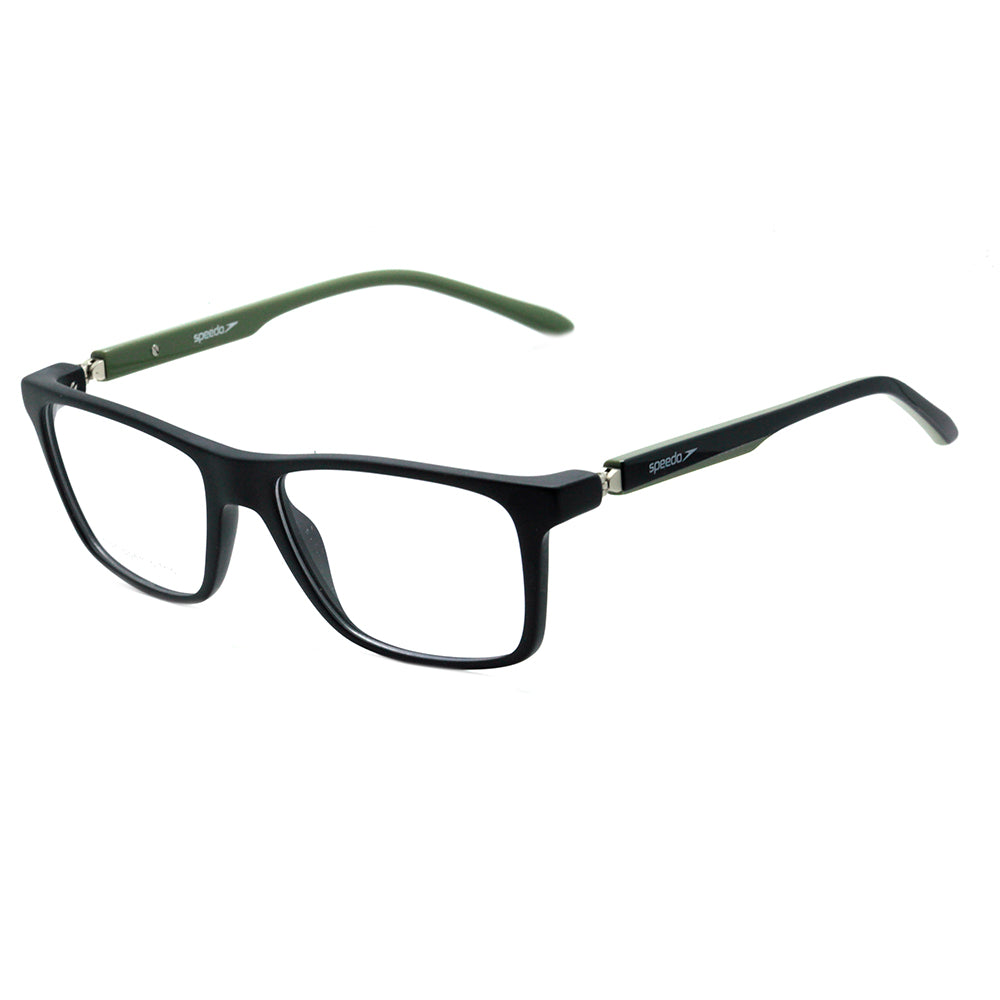 Speedo SP6094I A02 Preto Fosco e Preto Brilho Verde 53mm