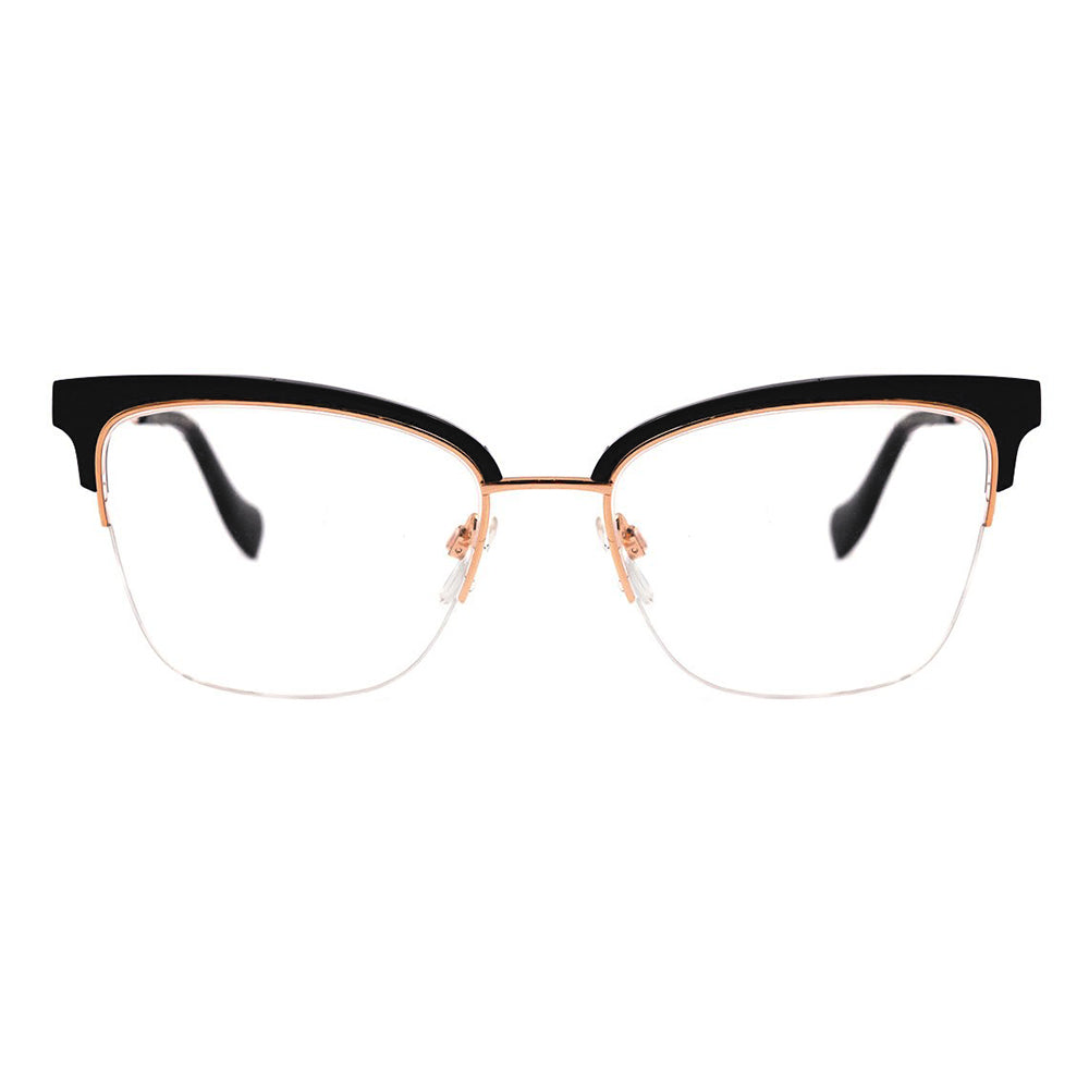 Ana Hickmann AH 1378 A01 Preto e Dourado Brilho - Lente 5,3 cm