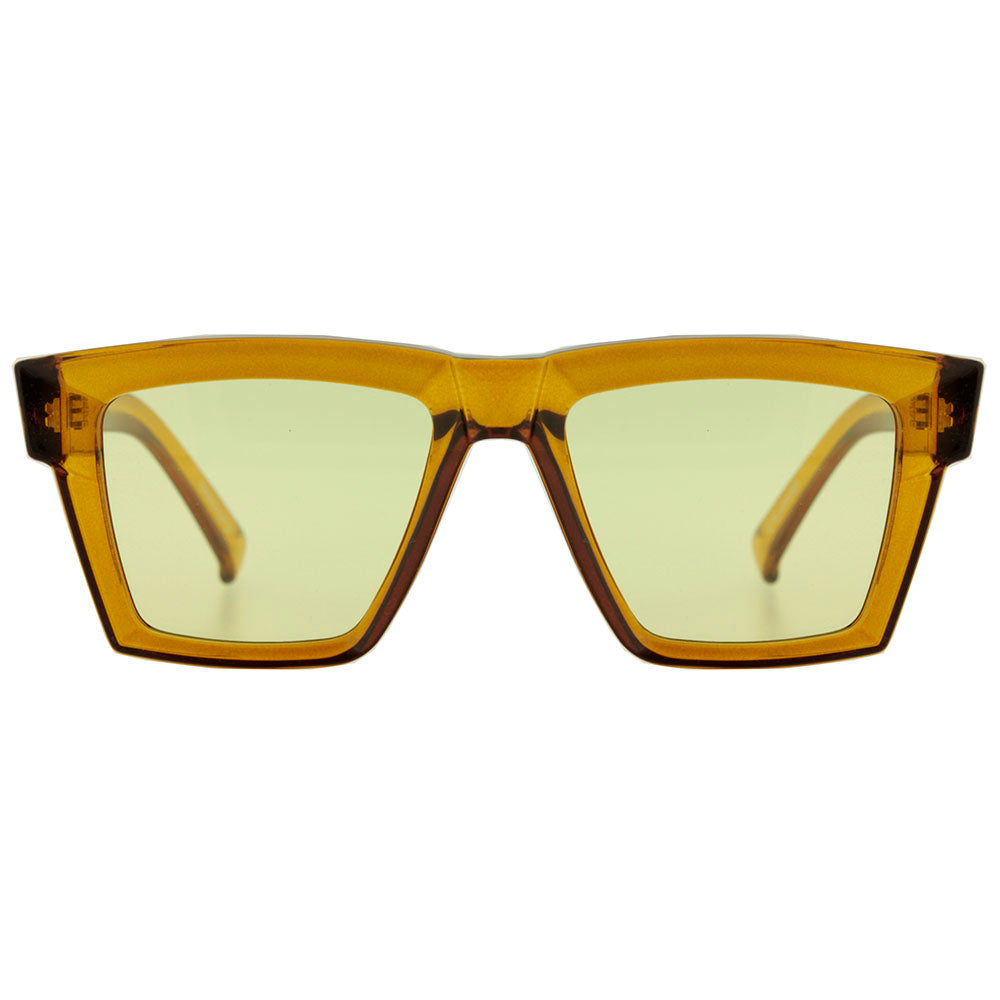Evoke Time Square Yago Dora YD02 Crystal Ambar Caramel / Yellow Total - 49 mm