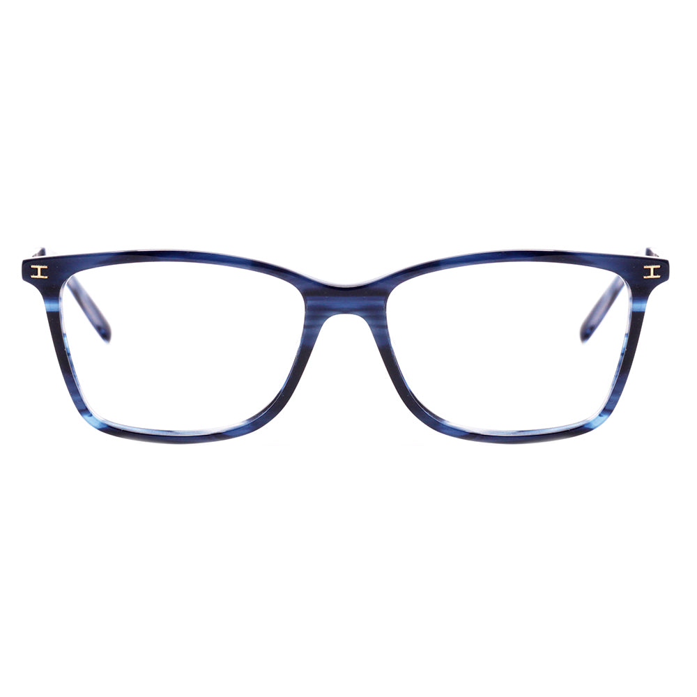 Hickmann Teen HI 6093 Y Azul e Dourado Brilho - 51 mm