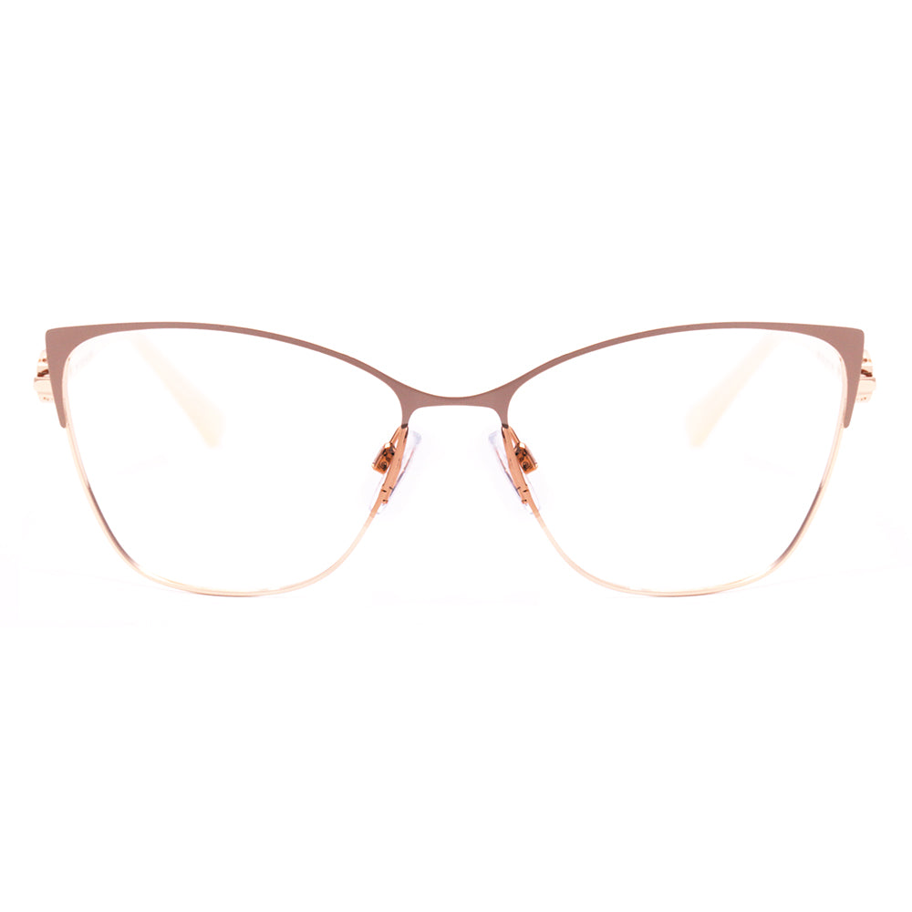 Bulget BG 1658 08A Bege Fosco e Dourado Brilho - Lente 5,5 cm