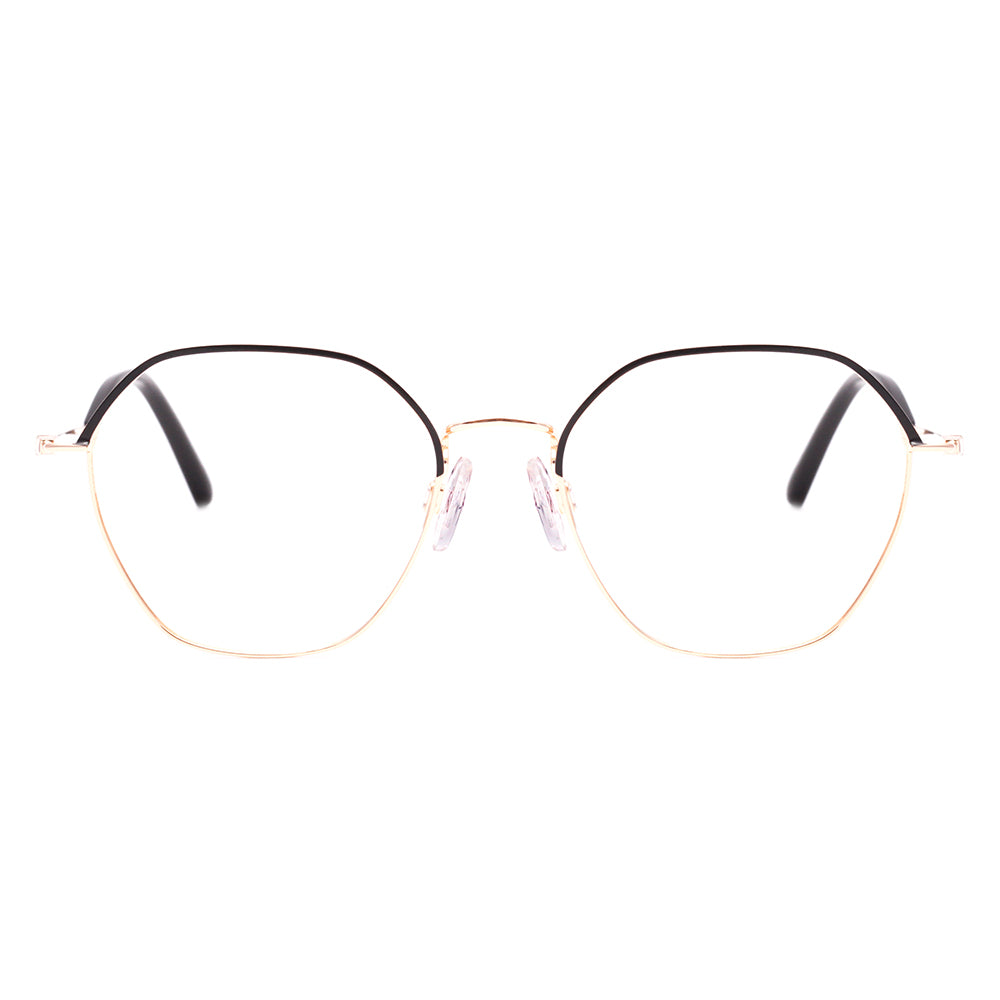 Hickmann HI 1134 09A Preto e Dourado Brilho - 51 mm