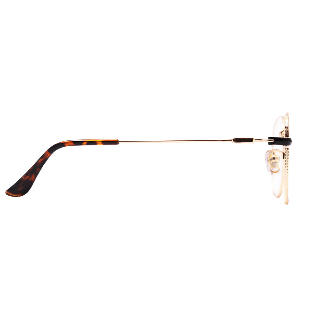 Wee W0220 Hexagonal Clip on Dourado Brilho/ Verde G15 Polarizado