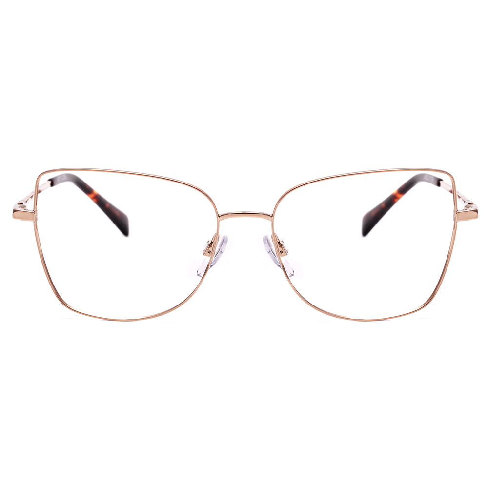 Atitude AT 1691 01A Rosê e Marrom Mesclado Brilho - Lente 5,3 cm