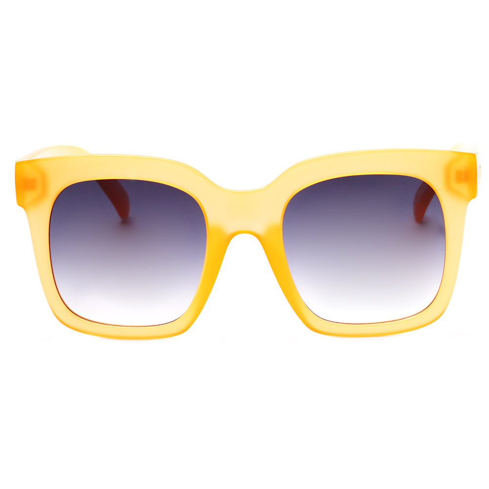 Evoke Audrey T04 Peach Yellow Gold/ Gray Gradient - 52 mm