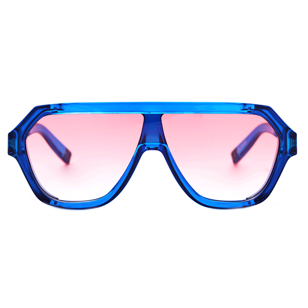 Evoke Avalanche Dive T03A Blue Crystal Rose Fluor / Red Gradient - Lente 13 cm