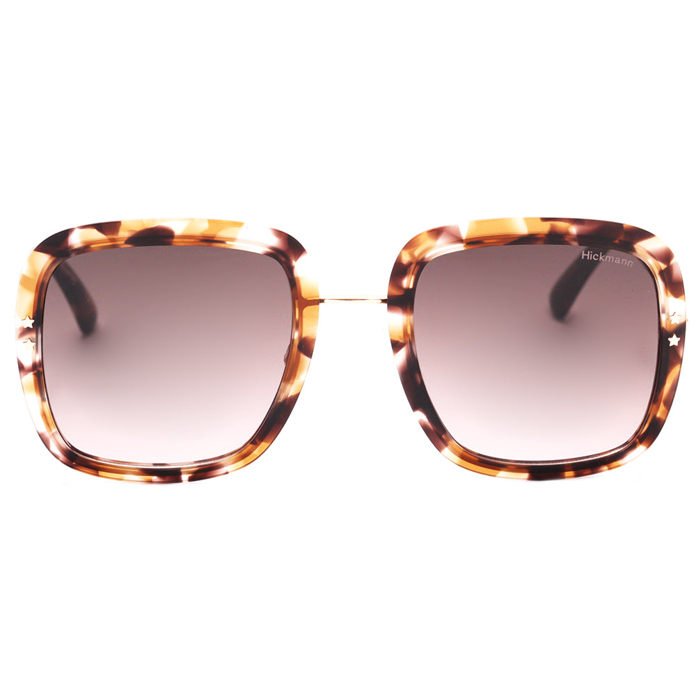 Hickmann HI 3149 G21 Marrom Mesclado / Marrom Degradê - Lente 5,3 cm  - Sol