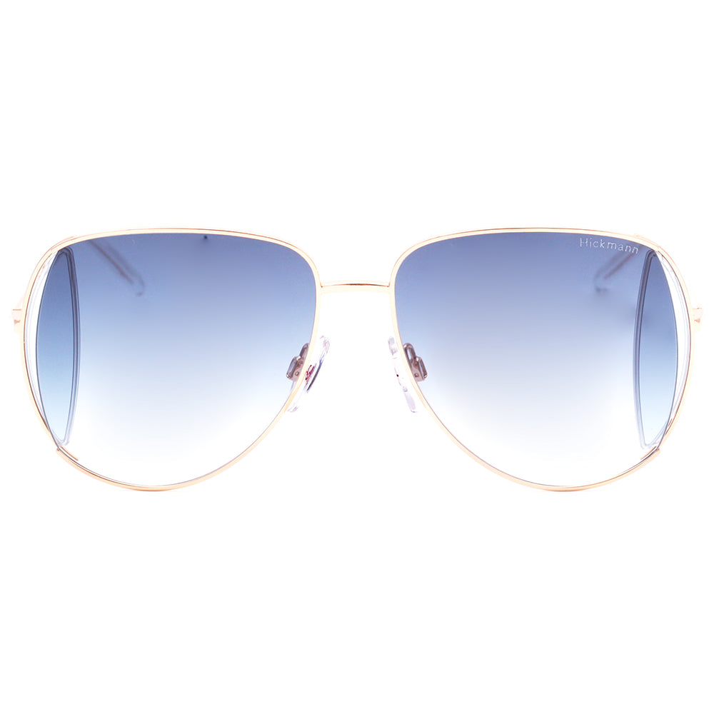 Hickmann HI 3143 04C Dourado Brilho / Azul Degradê - 55 mm