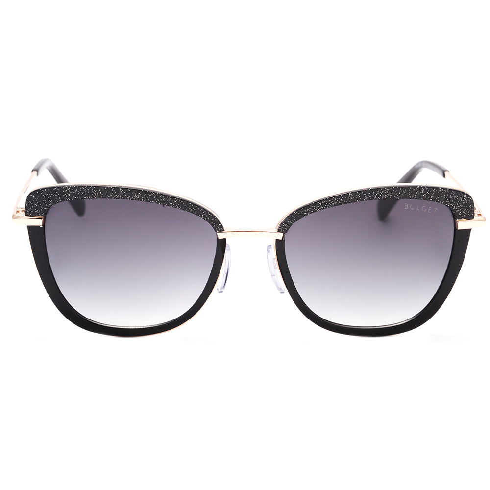 Bulget BG 3283 A01 Preto e Dourado Brilho/ Preto Degradê - Lente 5,7 cm