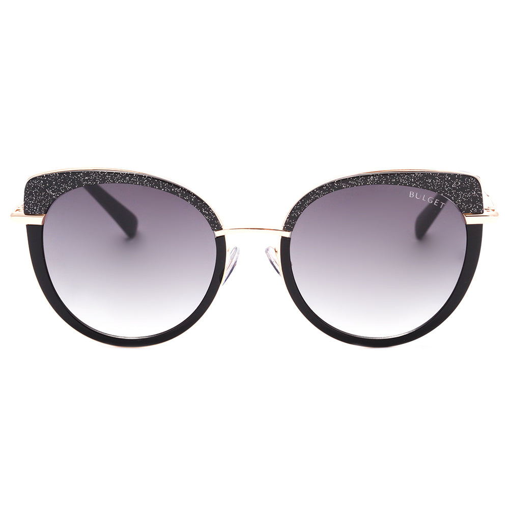 Bulget BG 3284 A01 Preto e Dourado Brilho/ Preto Degradê - Lente 5,6 cm