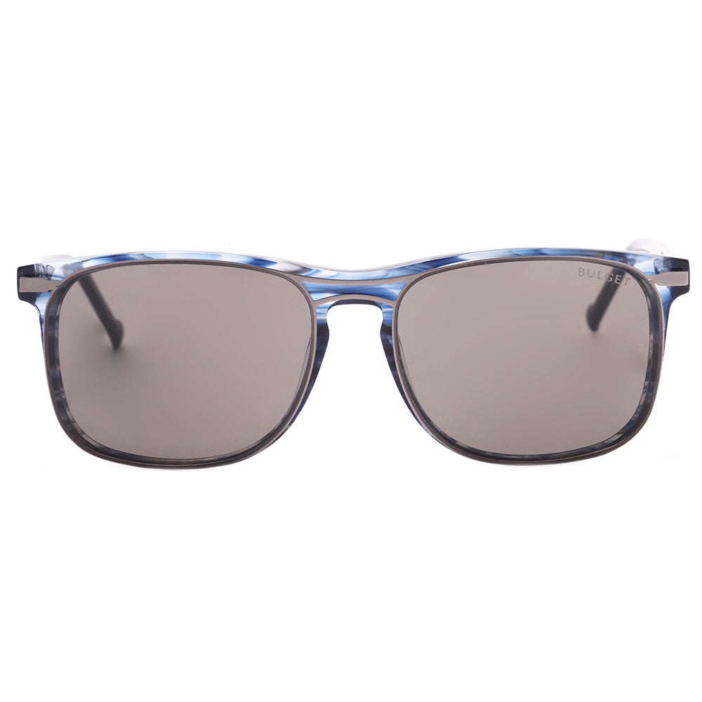 Clip On Bulget BG 7098M D01 Azul Mesclado Brilho/ Preto - Lente 5,5 cm