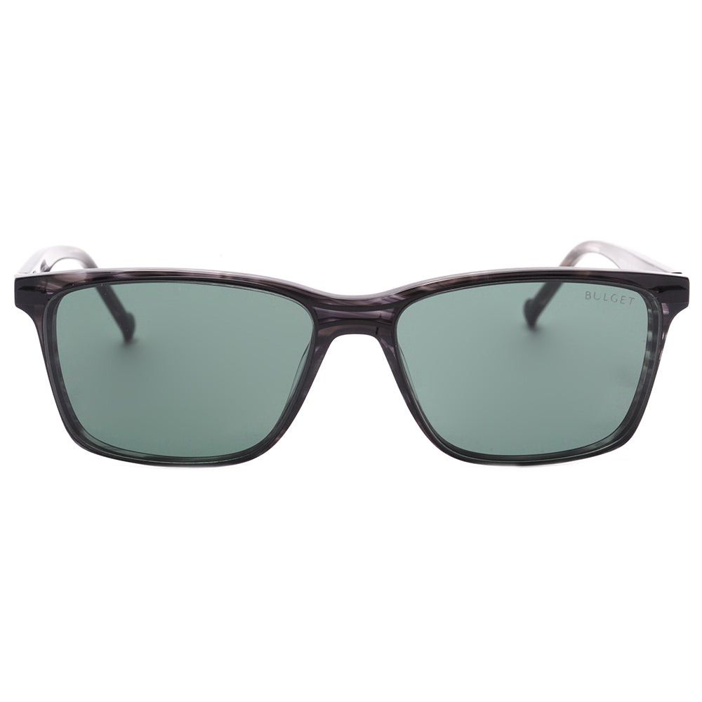 Clip On Bulget BG 7099M H01 Preto Mesclado Brilho/ Verde - Lente 5,7 cm