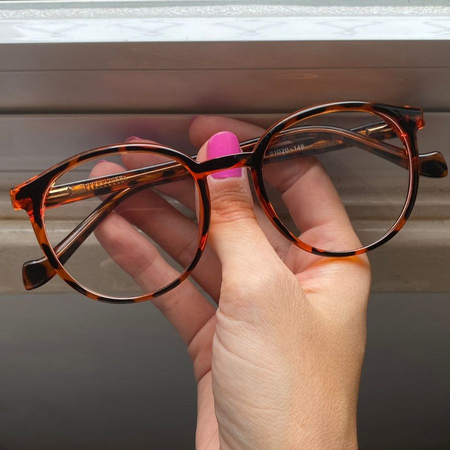 Wee W0231 MarromTramslúcidoTurtle - Lente 5,1 cm - Grau